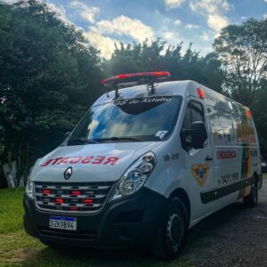 Ambulancia para atendimentos