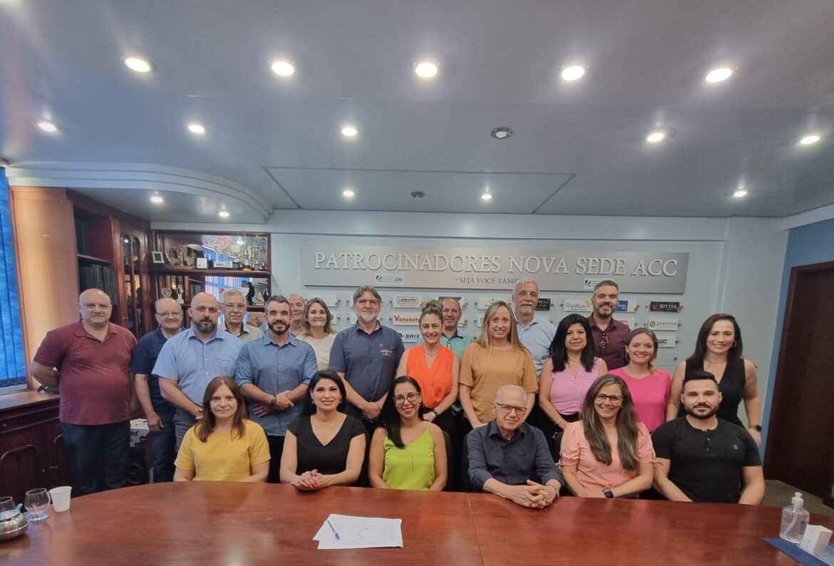 Nova diretoria da ACC