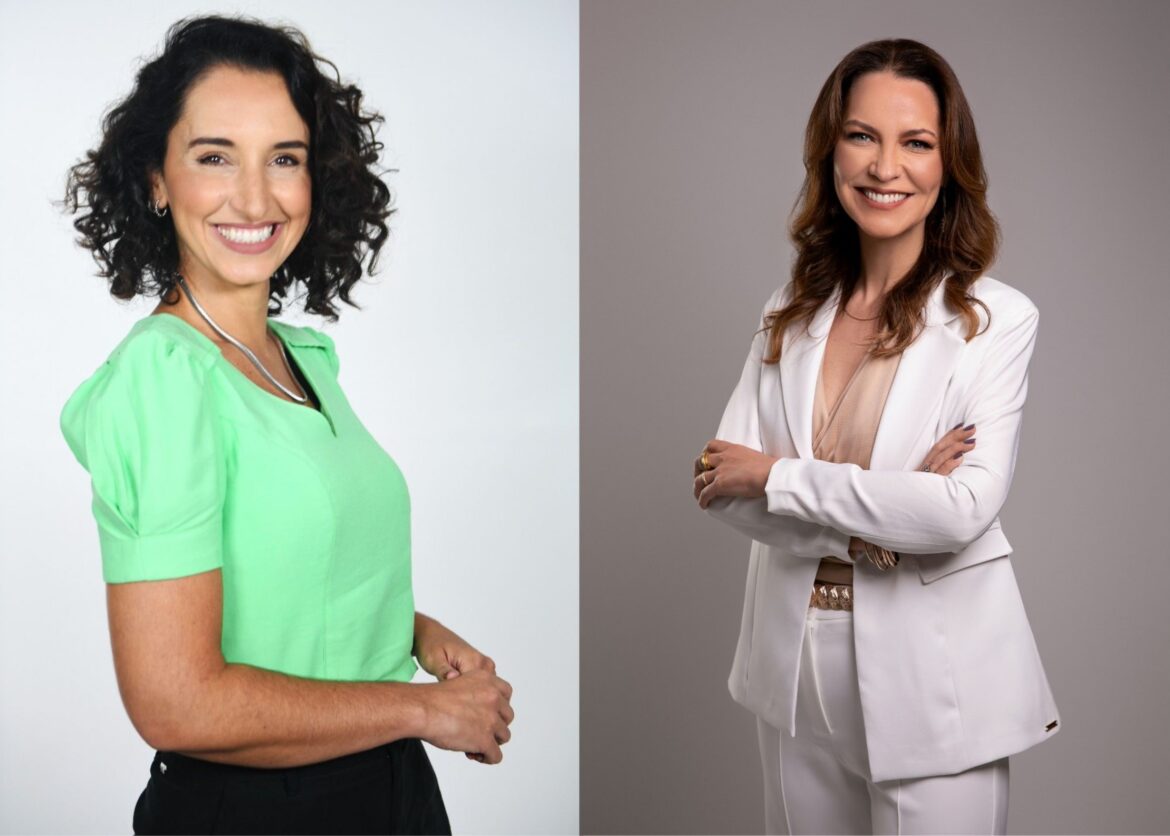 Da liderança à superação: Helena Brochado e Alice Bastos Neves no palco da FniC
