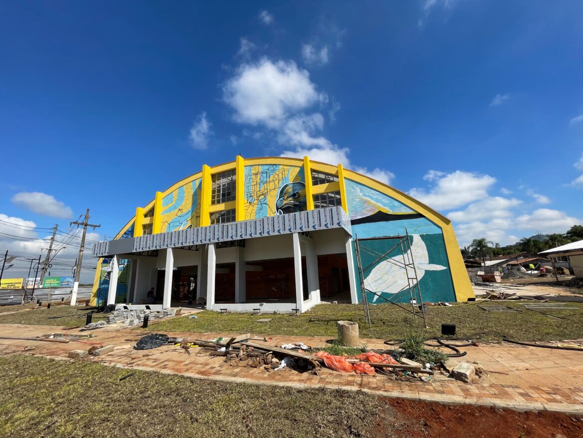 Com 75% das obras concluídas, Mercado Público de Gravataí promete gerar empregos e impulsionar a economia da cidade