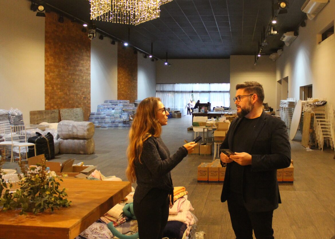 Solidariedade e união transformam Pátio 115 em Centro de Doações em Cachoeirinha