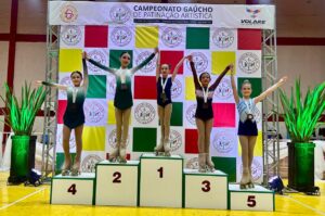 Estudante de Cachoeirinha se destaca no Campeonato Gaúcho de Patinação Artística