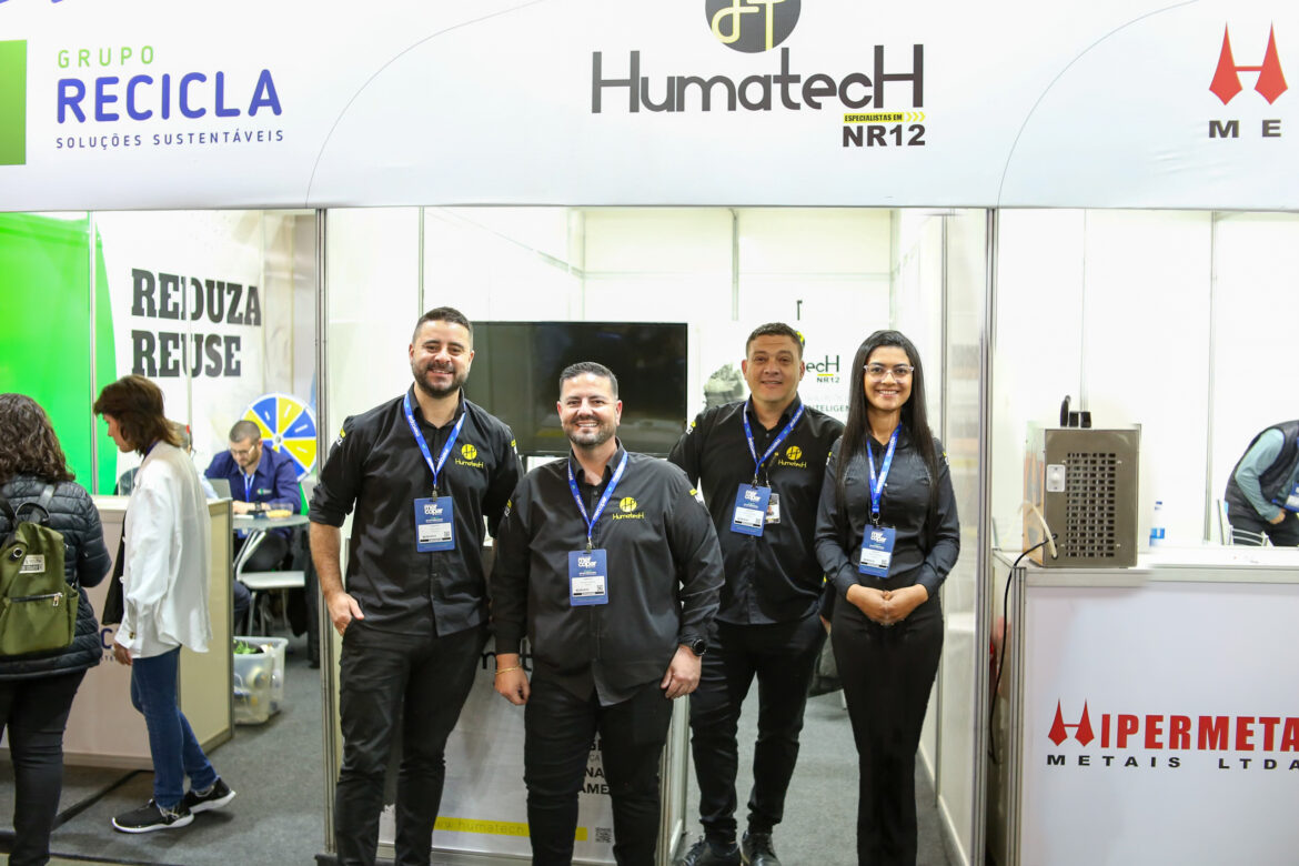Empresa HumatecH leva especialização em NR12 à Mercopar 2024