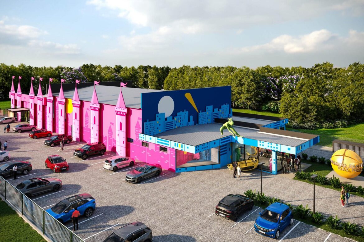 Pizzaria temática gigante será inaugurada em Cachoeirinha no início de 2025
