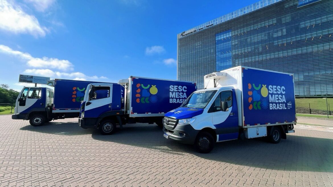 Programa Sesc Mesa Brasil distribui mais de 3 mil toneladas de alimentos no RS em 2024