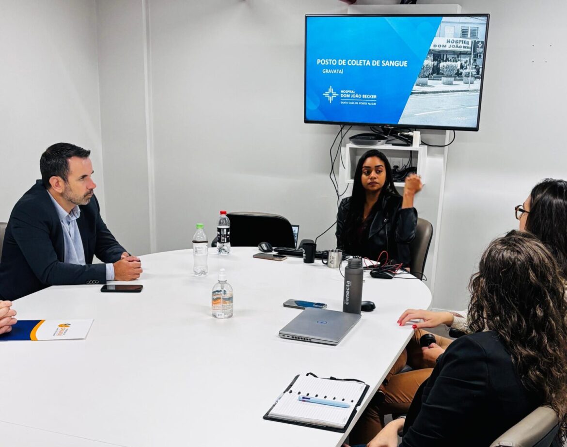 Primeira unidade de coleta de sangue será implantada em Gravataí