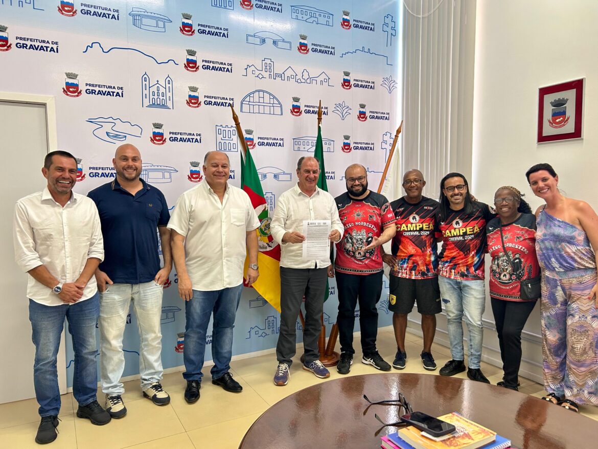 Prefeitura de Gravataí amplia apoio à Acadêmicos de Gravataí para o Carnaval 2025 