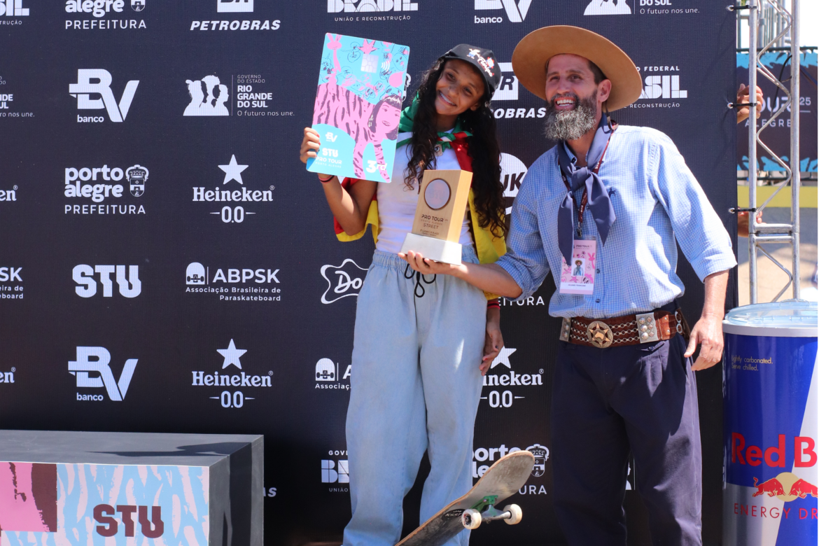Maria Lúcia, a “Braba de Canoas” conquista bronze no STU Pro Tour em Porto Alegre