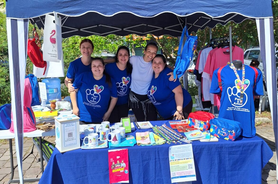 Associação Pais e Amor promove piquenique inclusivo para ampliar conhecimento sobre autismo em Cachoeirinha