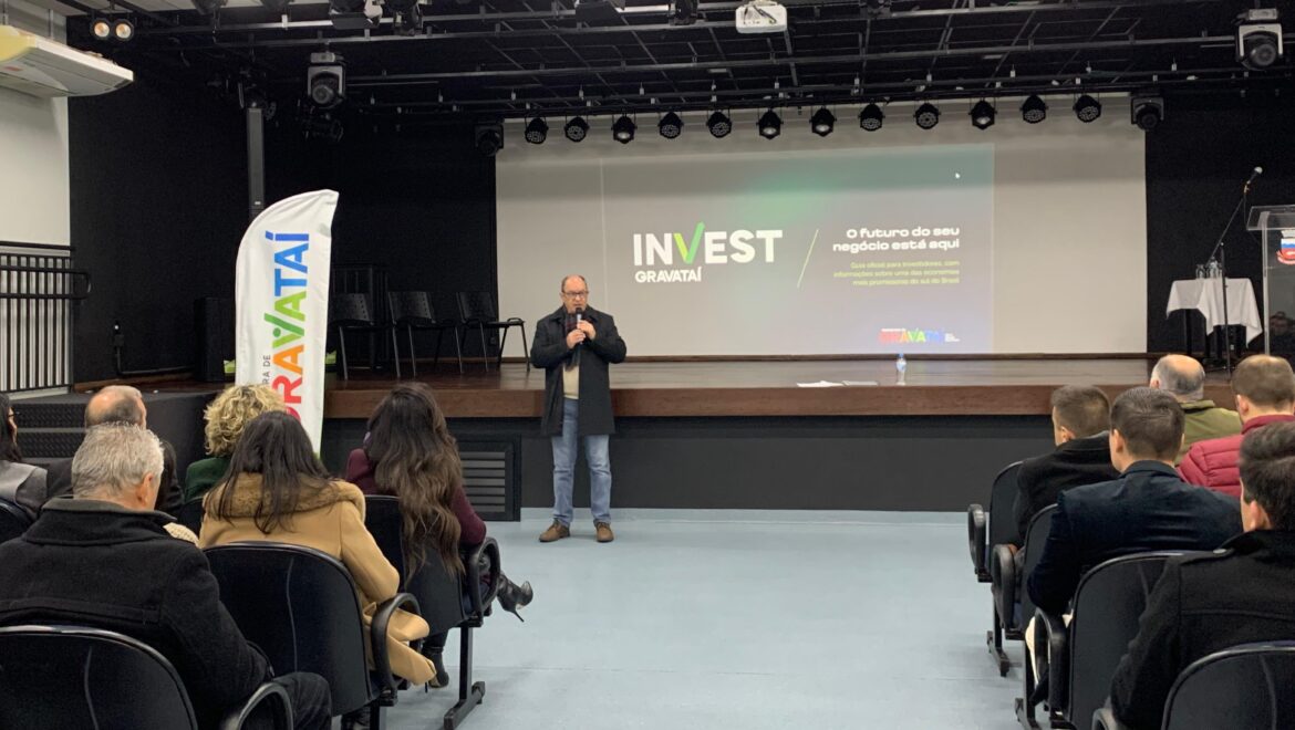 Gravataí apresenta Invest Gravataí em reunião do Codes e reforça ações para atrair novos investimentos