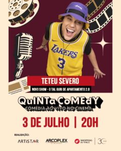 Teteu Severo retorna a Cachoeirinha com novo show de stand-up na próxima quinta-feira (3)