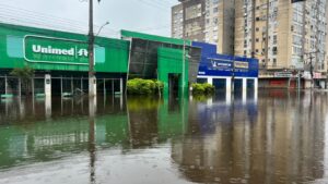 A unidade de Cachoerinha foi fortemente afetada pela enchente de maio de 2024. 