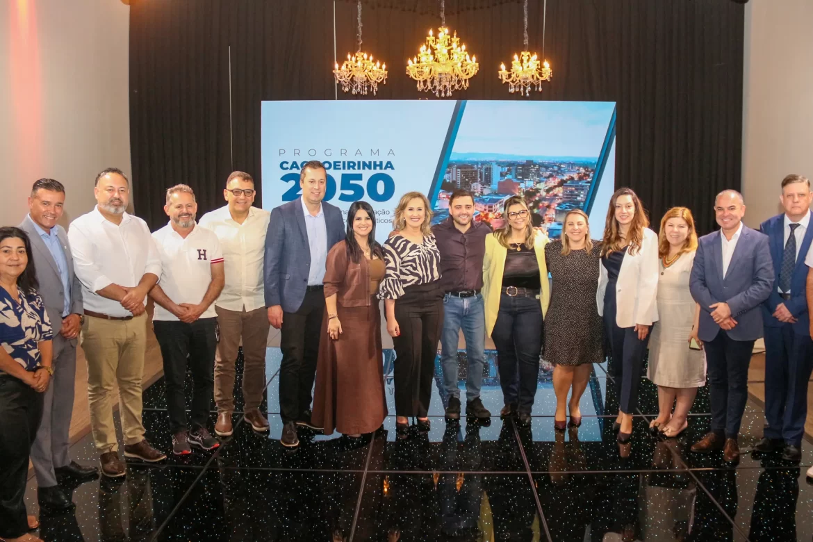 Vice-governador Gabriel Souza participa de reunião-almoço em Cachoeirinha e conhece projetos para o desenvolvimento da cidade