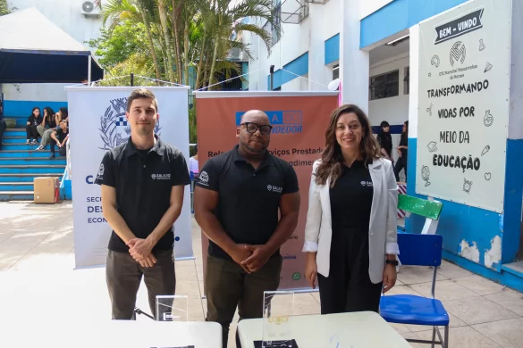 A Sala do Empreendedor esteve presente na Feira.