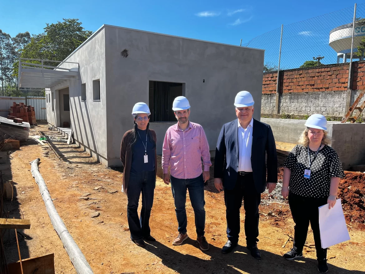 Unidade de Coleta de Sangue de Gravataí tem 60% das obras concluídas e entrega prevista para início de 2026