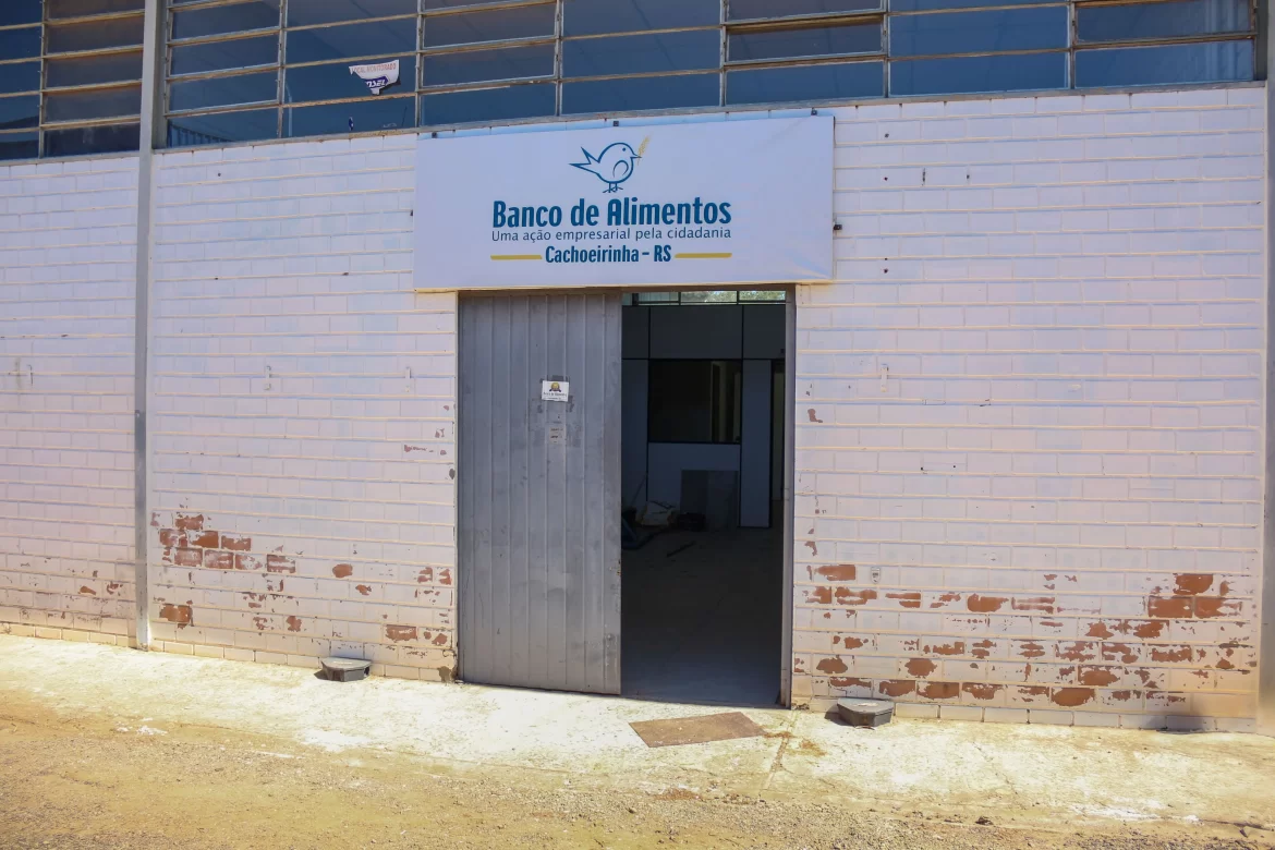 Banco de Alimentos de Cachoeirinha passa por reforma e busca apoio para concluir melhorias na estrutura