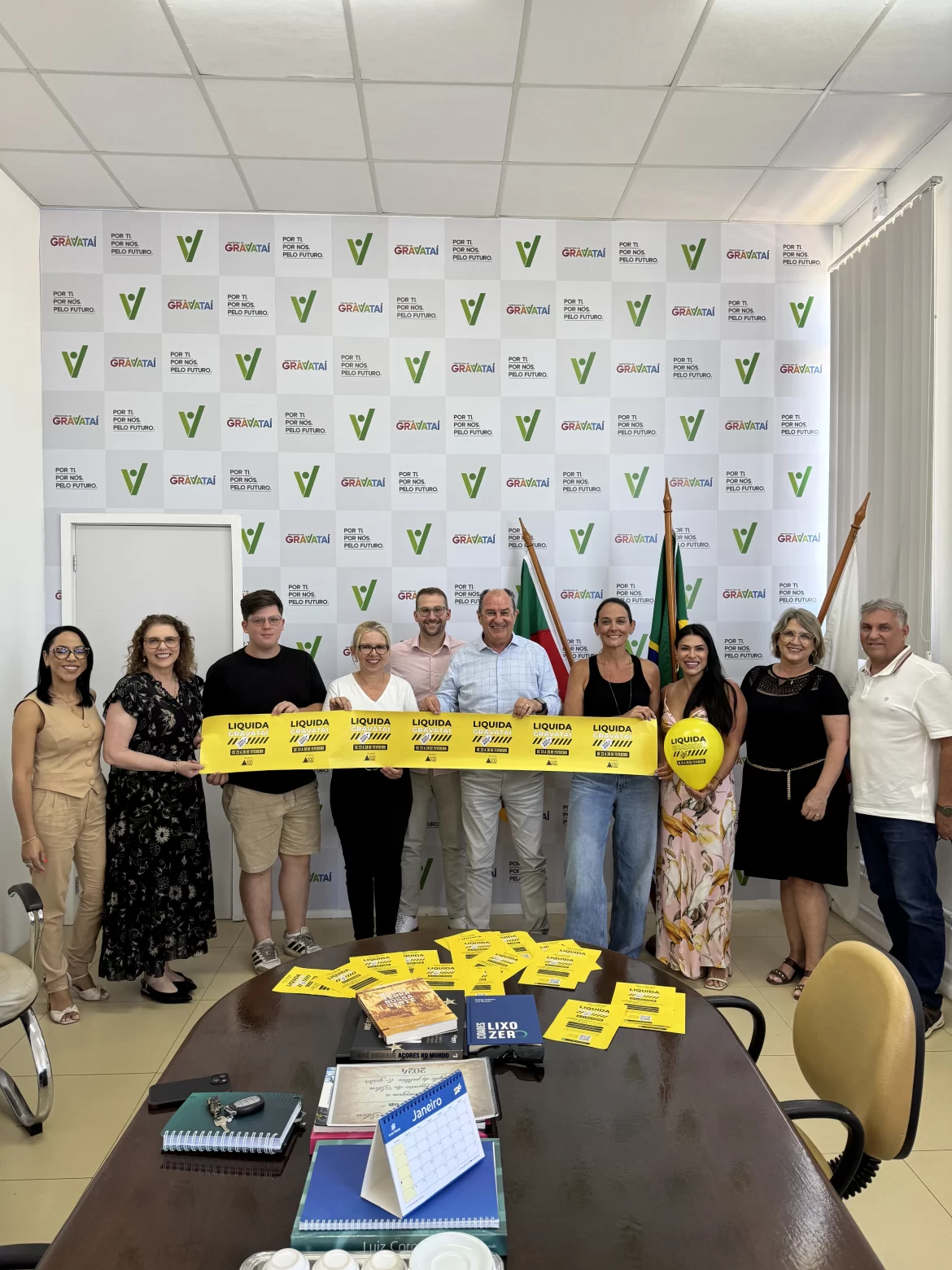 Liquida Gravataí inicia campanha e mobiliza comerciantes para incentivar o consumo local