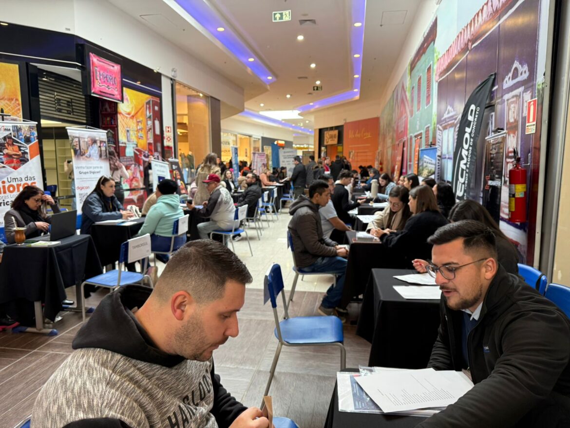 Feira da Empregabilidade e Capacitação retorna ao Gravataí Shopping com mais de mil vagas de trabalho